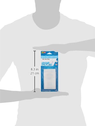 Redi-Tag, RTG31000, Permanent Stick Write-On Index Tabs, 104 / Pack , White - Image 3